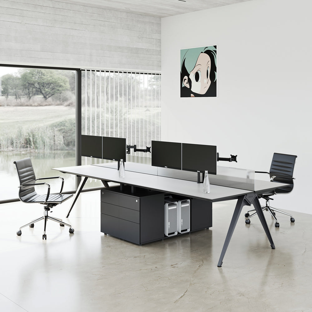 Configurable Office Desk System - Simple & Functional Workstation Solution
