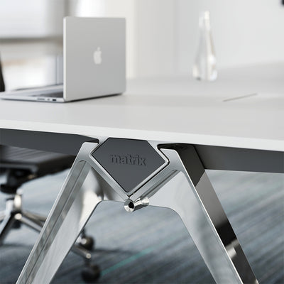 Customizable Conference Table - Modular Modern Meeting Table with Cable Management