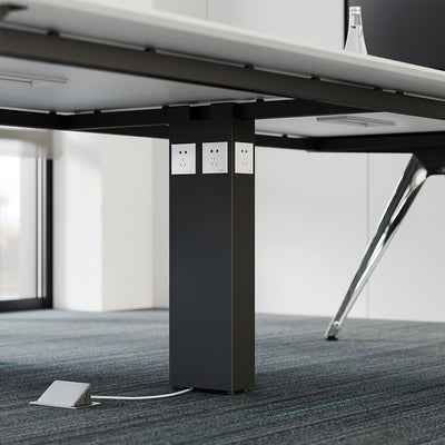 Customizable Conference Table - Modular Modern Meeting Table with Cable Management