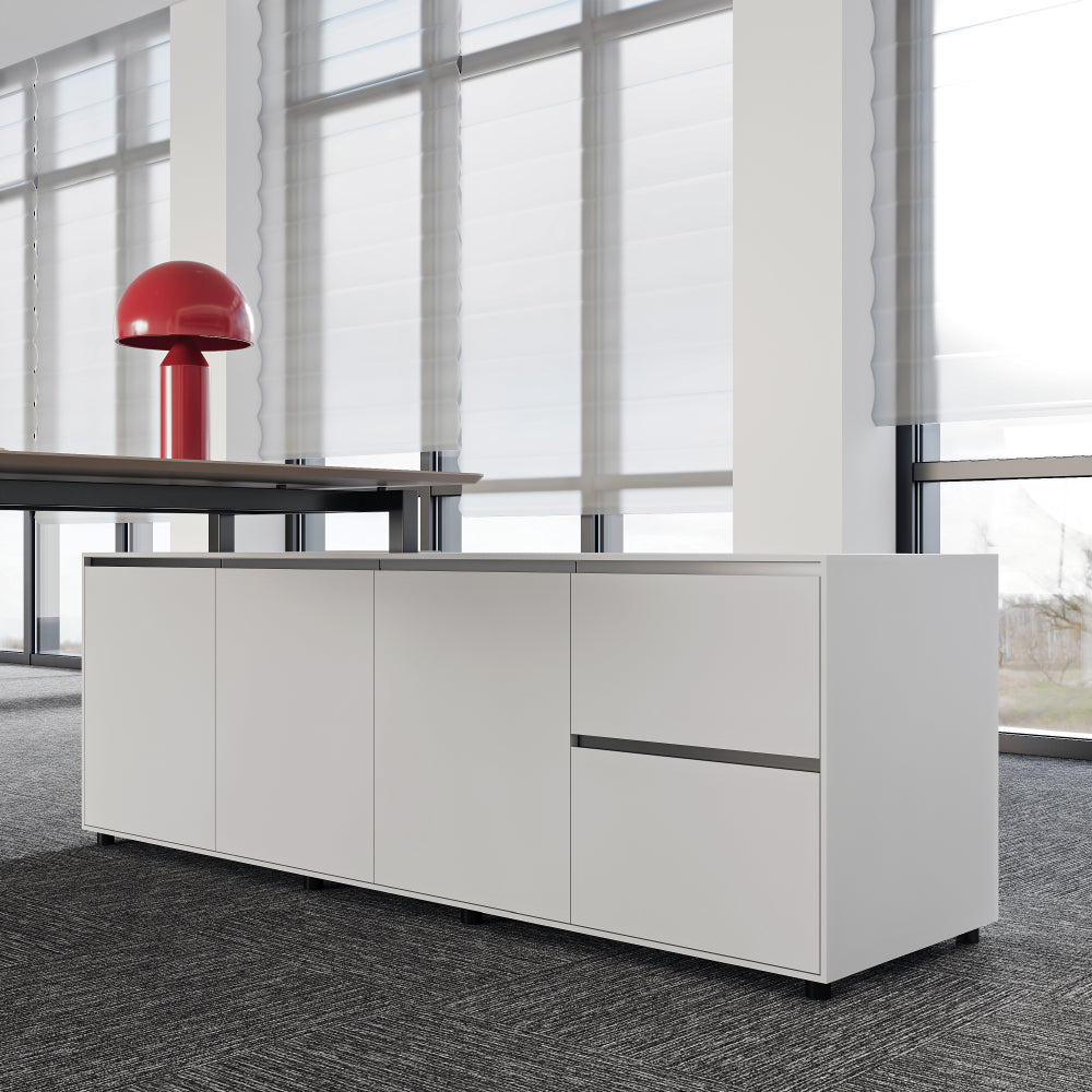 Professional Manager Desk - Executive Office Desk with Storage Pedestal