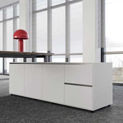 Professional Manager Desk - Executive Office Desk with Storage Pedestal
