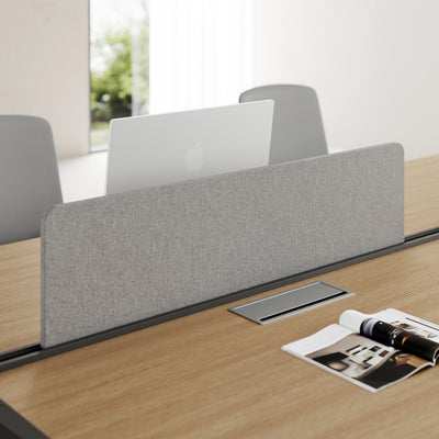 Modular Office Desk with Storage Cabinets