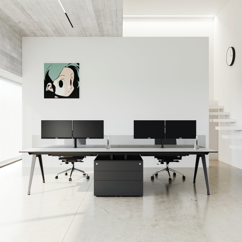 Configurable Office Desk System - Simple & Functional Workstation Solution