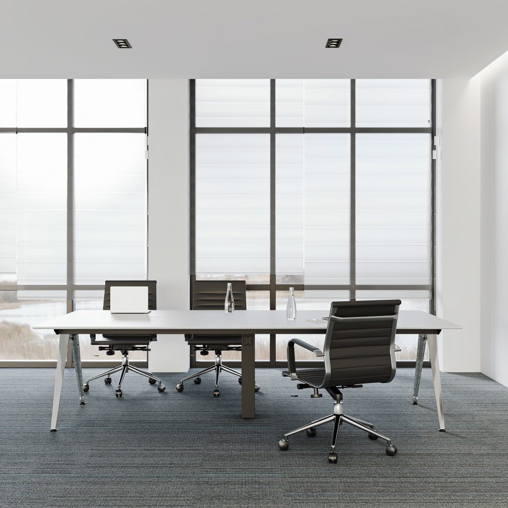 Customizable Conference Table - Modular Modern Meeting Table with Cable Management