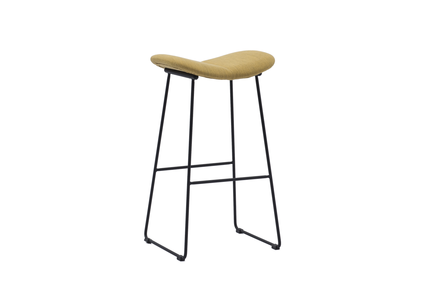 Curved Counter Stool - Ergonomic Seat for Bar & Kitchen Islands