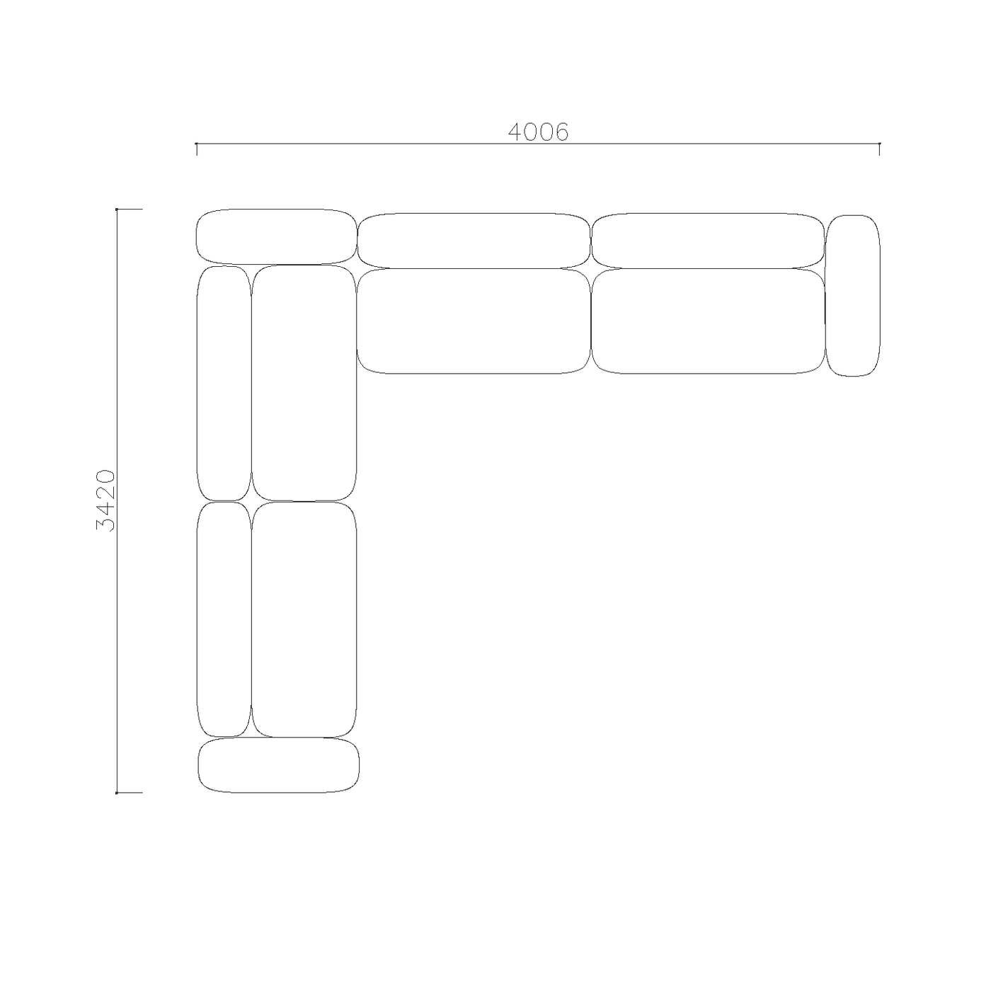 Modular Office Lounge Sofa Set - Mix & Match Different Units for Custom Layouts