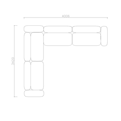 Modular Office Lounge Sofa Set - Mix & Match Different Units for Custom Layouts