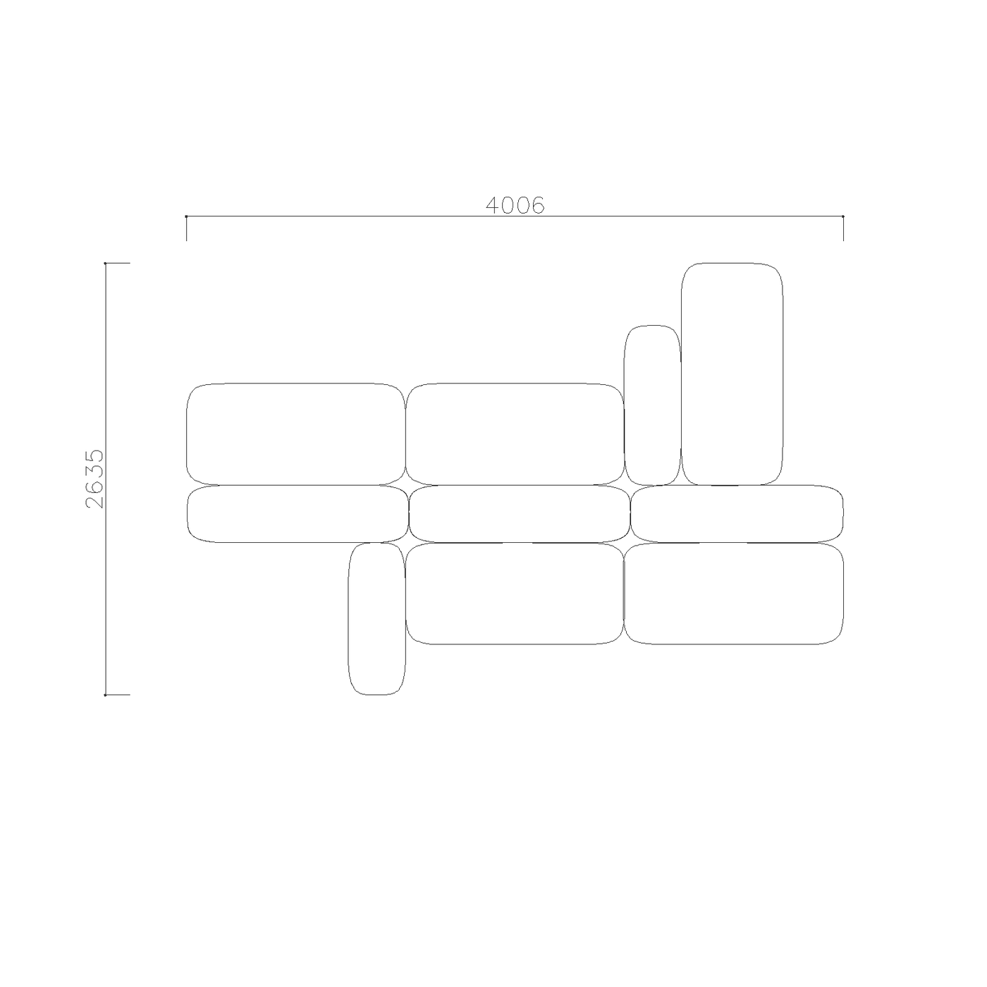 Modular Office Lounge Sofa Set - Mix & Match Different Units for Custom Layouts
