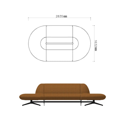 Modular Office Lounge Sofa - Build Your Own Seating Configuration