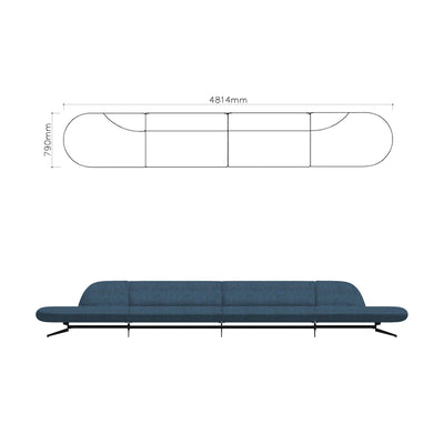 Modular Office Lounge Sofa - Build Your Own Seating Configuration