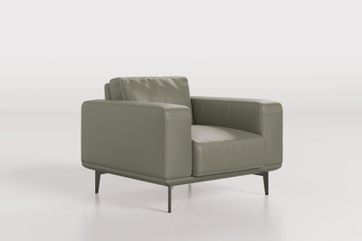 Clouds Atlas Leather Sofa - Italian Classic Lounge Sofa for Living Rooms