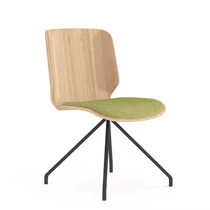 Stackable Multipurpose Chair - Modern Armless Training & Meeting Chair